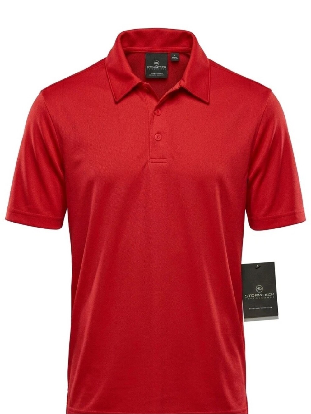 Stormtech Men’s Bright Red Polo Shirt Size M